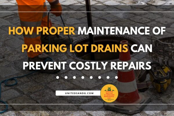 United Parking Drain: How Proper Maintenance of Parking Lot Drains Can Prevent Costly Repairs